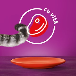 Whiskas | Hrana umeda pentru pisici cu vita in sos 85g