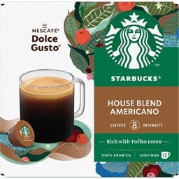 Starbucks | Cafea Americano House Blend, 12 capsule
