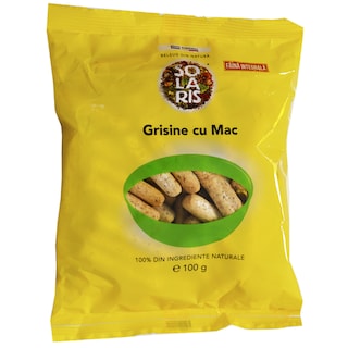Solaris | Grisine cu mac 100g