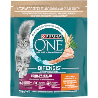 Purina One | Hrana uscata pentru pisici adulte, cu pui si grau 750g
