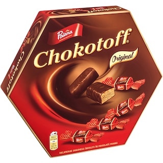 Poiana | Chokotoff | Caramele invelite in ciocolata 221g