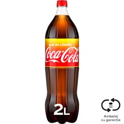 Coca-Cola | Bautura racoritoare carbogazoasa cu gust de lamaie 2L