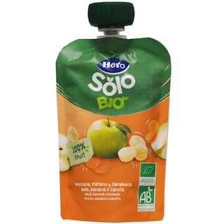 Hero Baby | Gustare ecologica de mar, banana si morcov 100g