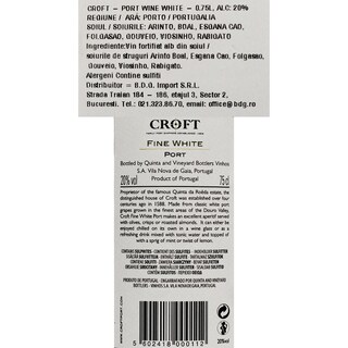 Croft | Vin alb White Port 0.75L