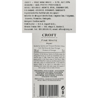 Croft | Vin alb White Port 0.75L