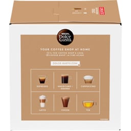 Nescafe | Dolce Gusto | Cafea decofeinizata Cortado Espresso Macchiato, 16 capsule