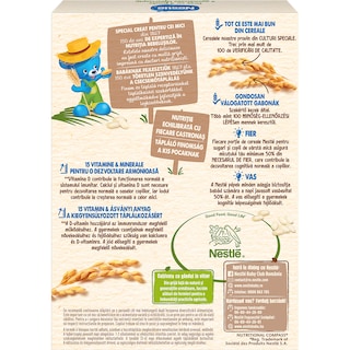 Nestle | Cereale orez cu 3 fructe, de la 6 luni 250g