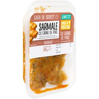 Mega Apetit | Sarmale cu carne de porc 300g