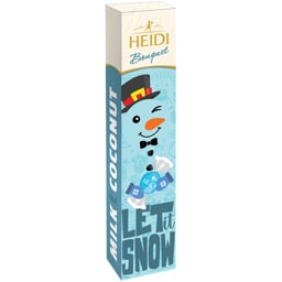 Praline de ciocolata cu cocos, Snowman 70g