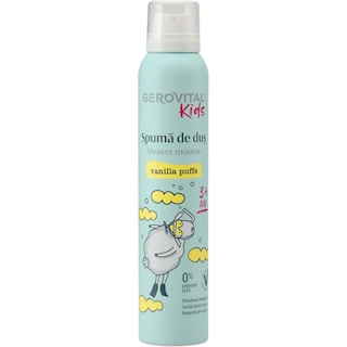 Gerovital Kids | Spuma de dus Vanilla Puffs 200ml