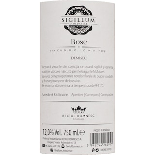 Sigillum | Vin rose demisec 0.75L