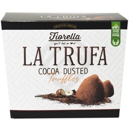 Trufe cu ciocolata cu lapte, alune si cacao 200g