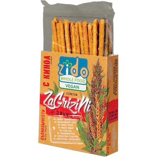 Zido | Grisine cu alac, quinoa si sare 180g