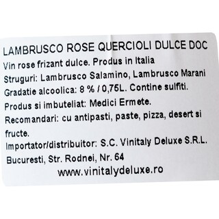 Medici Ermete | Vin rose frizante Lambrusco 0.75l
