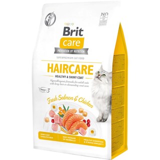 Brit Care | Hrana uscata pentru pisici adulte Haircare 400g