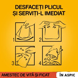 Pedigree | Hrana completa pentru caini adulti cu vita si ficat 100g