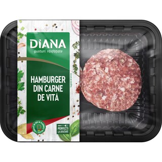 Diana | Hamburger din carne de vita 300g