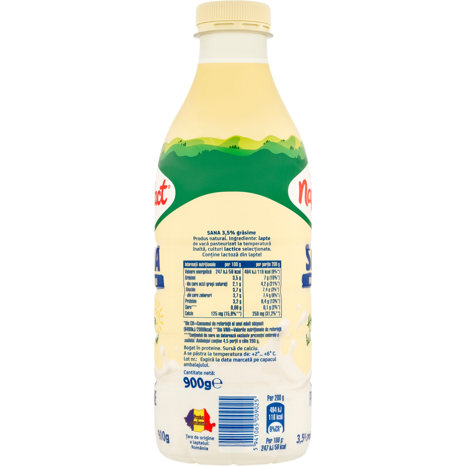 Napolact | Sana 3.5% grasime 900g | Mega-image