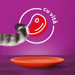 Whiskas | Hrana umeda pentru pisici cu vita in sos 85g