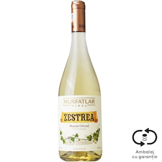 Zestrea | Vin alb demidulce Muscat Ottonel 0.75L