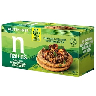 Nairn's | Crackers din ovaz integral fara gluten 160g