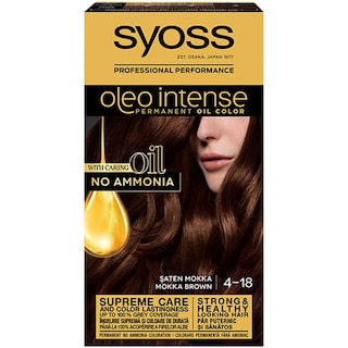 Syoss | Oleo Intense | Vopsea par Saten mokka 4-18