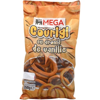 MEGA | Covrigi cu aroma de vanilie 250g