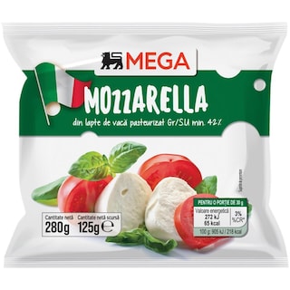 MEGA | Mozzarella 125g