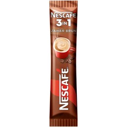 Nescafe | 3in1 | Preparat pe baza de cafea instant, cu zahar brun si gust de lapte 16.5g