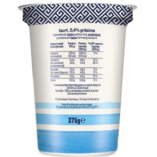 Danone | Iaurt in stil grecesc 5.4% grasime 375g