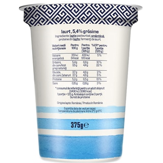 Danone | Iaurt in stil grecesc 5.4% grasime 375g