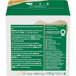 Starbucks | Cafea Latte Macchiato, 2x6 capsule