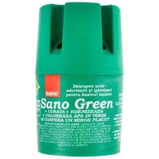 Sano | Odorizant pentru bazinul toaletei Green 150g