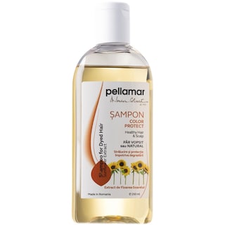Pellamar | Sampon pentru par vopsit cu extract de floarea soarelui 250ml