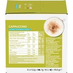 Nescafe | Dolce Gusto | Cafea Cappuccino Skinny & Unsweetened, 8 bauturi