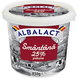 Albalact | Smantana 25% grasime 850g