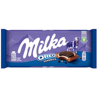 Milka | Ciocolata cu lapte Oreo Sandwich 92g