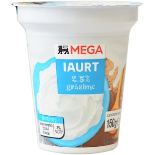 MEGA | Iaurt 2.5% grasime 150g