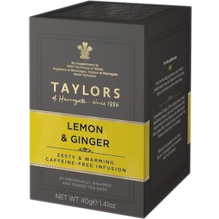 Taylors | Ceai cu lamaie si ghimbir 20x2g