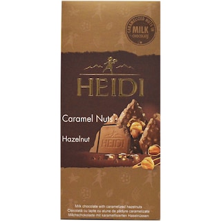 Heidi | Caramel Nuts | Ciocolata cu lapte cu alune 80g