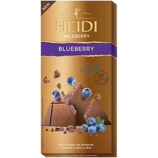 Heidi | Milkberry | Ciocolata cu lapte cu afine 80g