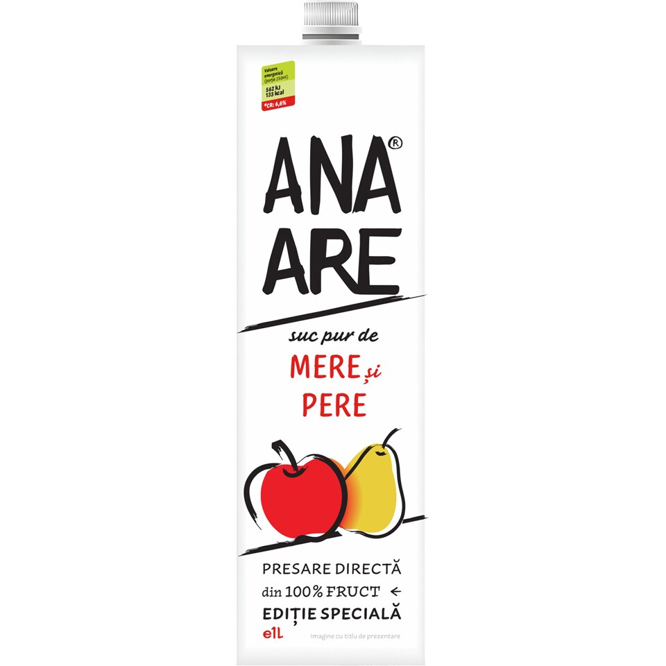 Suc de mere ?i pere 1L