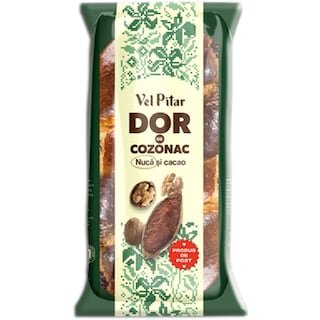 Dor de | Cozonac de post cu cacao si nuca 500g