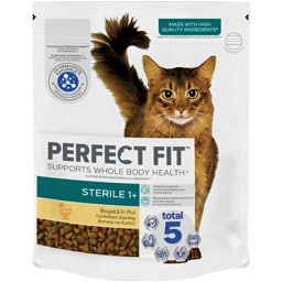 Perfect Fit | Hrana uscata cu pui pentru pisici adulte sterilizate 750g