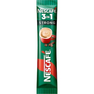 Nescafe | 3in1 | Preparat pudra pe baza de cafea instant Strong 14g