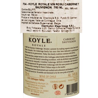 Koyle | Royale | Vin rosu Cabernet Sauvignon 0.75L