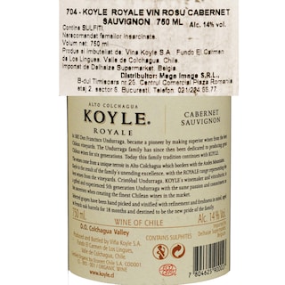 Koyle | Royale | Vin rosu Cabernet Sauvignon 0.75L