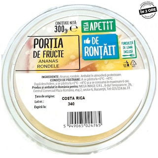 Mega Apetit | Ananas rondele 300g
