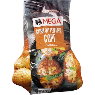 MEGA | Cartofi pentru copt, import 2.5kg