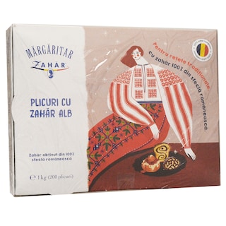 Margaritar | Zahar alb plicuri 200x5g